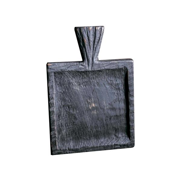 Доска для подачи № 34 26х18 см, дуб, цвет чёрный