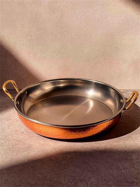 Сковорода 23х4,5 см с двумя ручками 