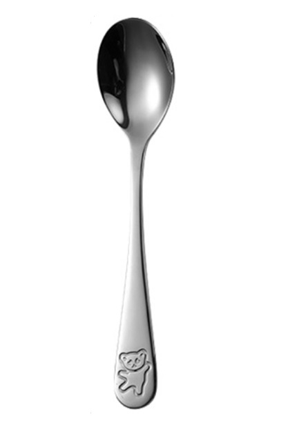 Ложка столовая детская Тедди 18/0 2,5 мм 16,5 см. MGsteel /12/