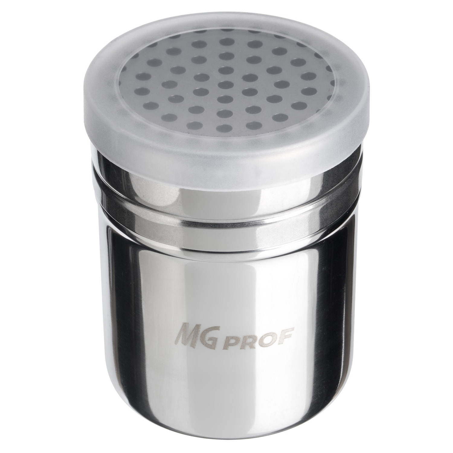 Емкость для сыпучих прод. 0,3 л. со сред. отверст. нерж. MGprof /1/