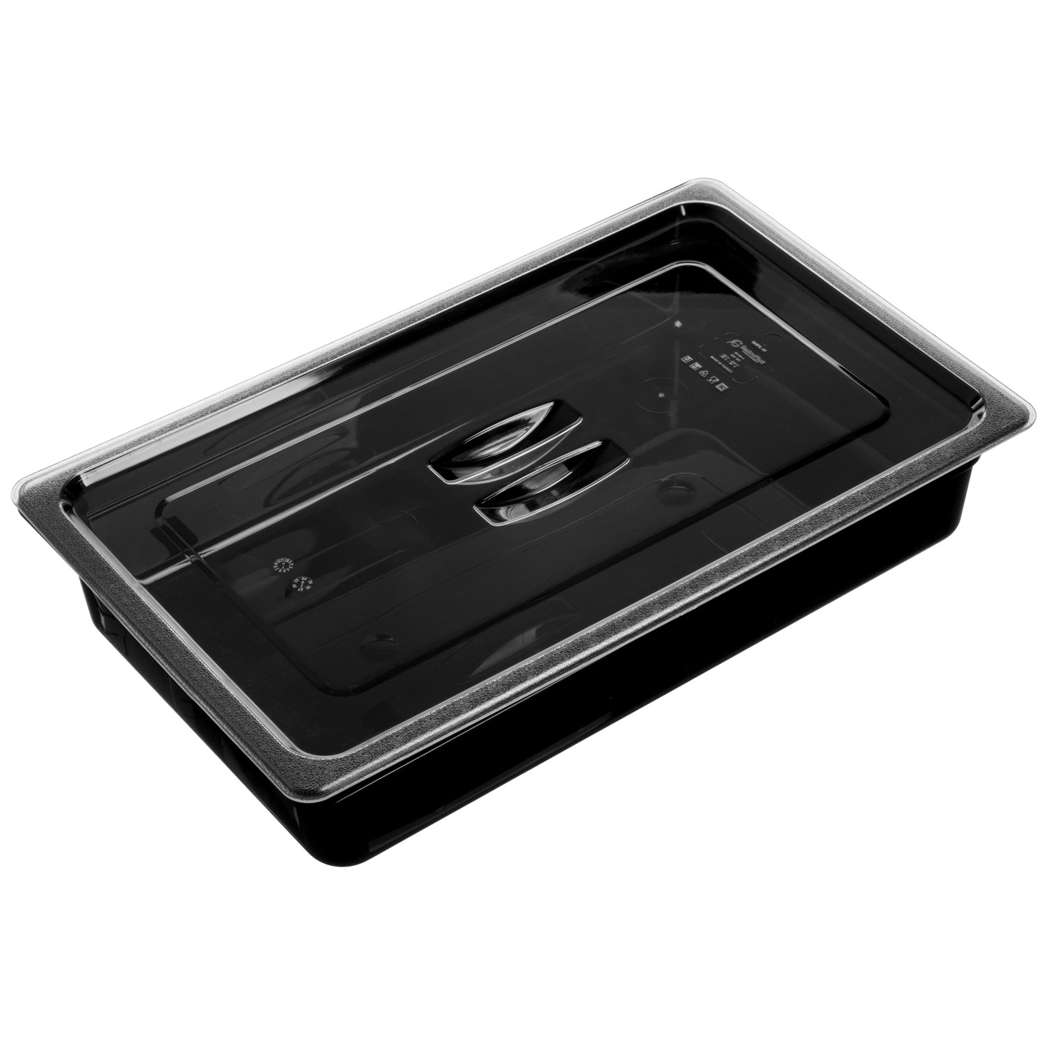 Крышка для гастроем.нерж 1/1 поликарб.прозрач. (-40/+99С) (гастр.39058,39059,39060,39061,39062,39063) GP/1/12/