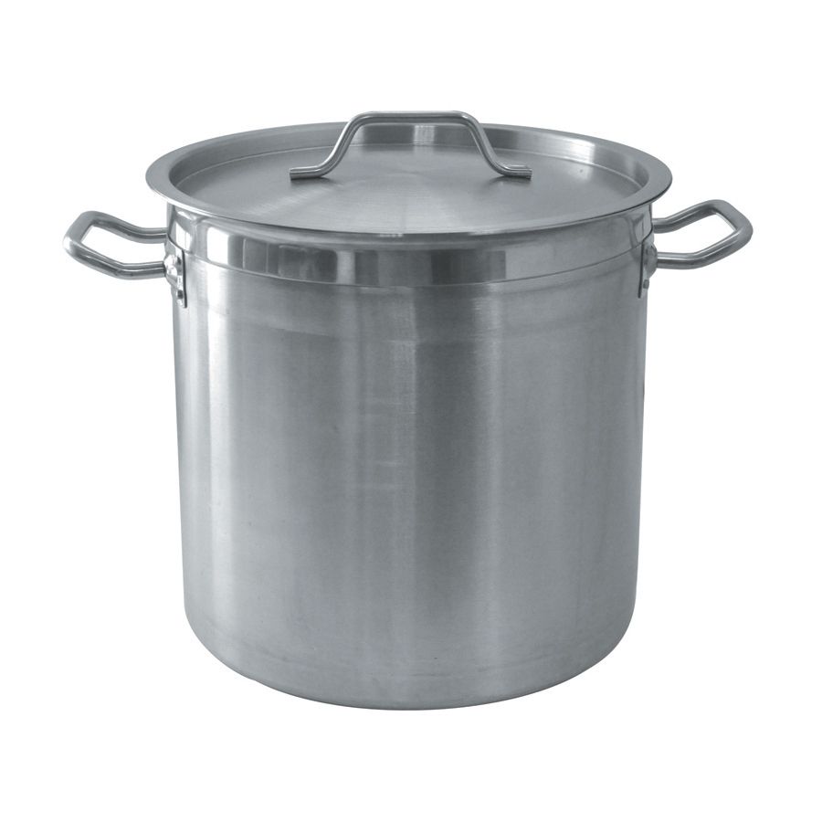 Кастрюля-котел Eco Line с крышкой 6л, 20*20 см усиленная сталь, P.L. - Proff Chef Line