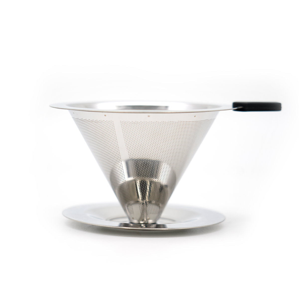 Металлический капельный фильтр (дриппер), 1 чашка, P.L. Proff Coffee