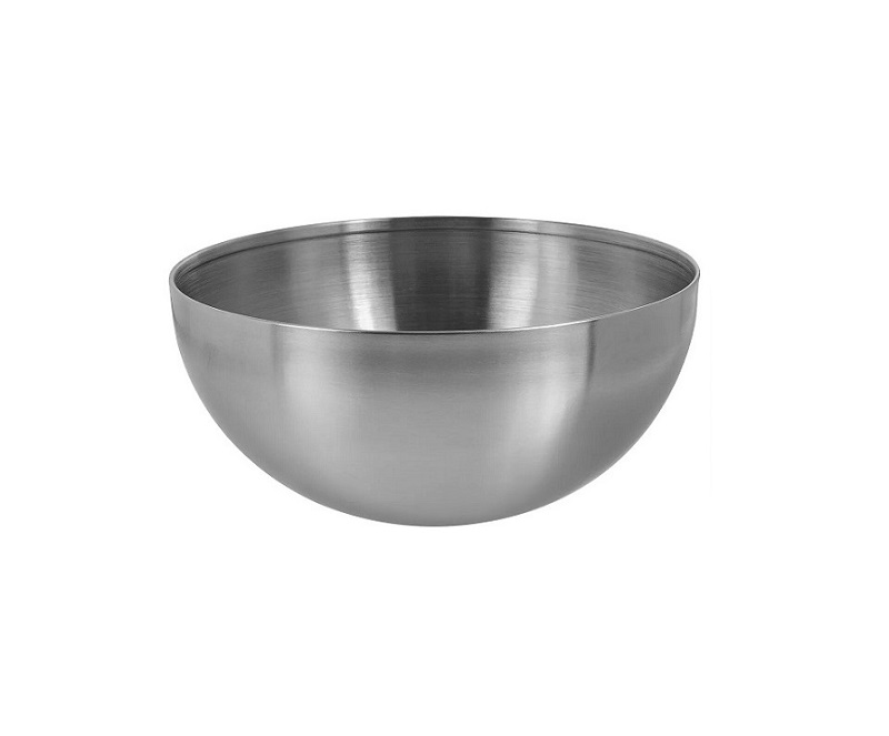 Миска 0,7 л. d=15 см. h=7 см. полусферическая, нерж. MGsteel /1/
