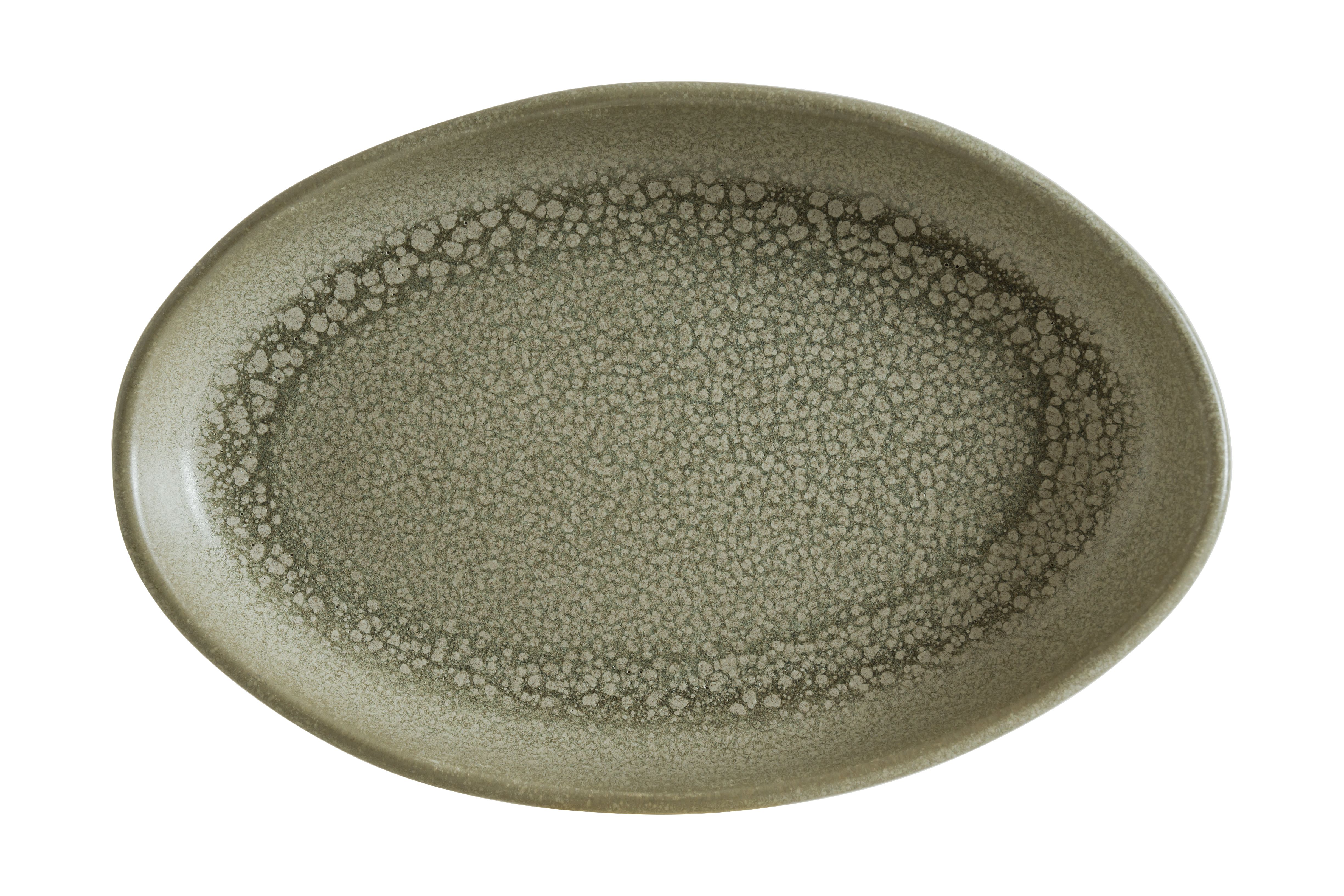 Блюдо овальное 195*130 мм. Адельфа, волнистый край Bonna /1/6/