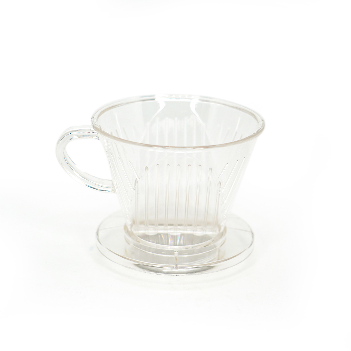 Пластиковый капельный фильтр (дриппер), 2-4 чашки, P.L. Proff Coffee