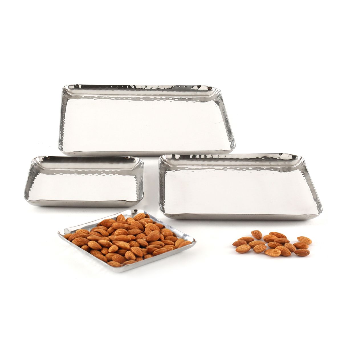 Поднос металлический 26*26*1,5 см P.L.--Hotelware