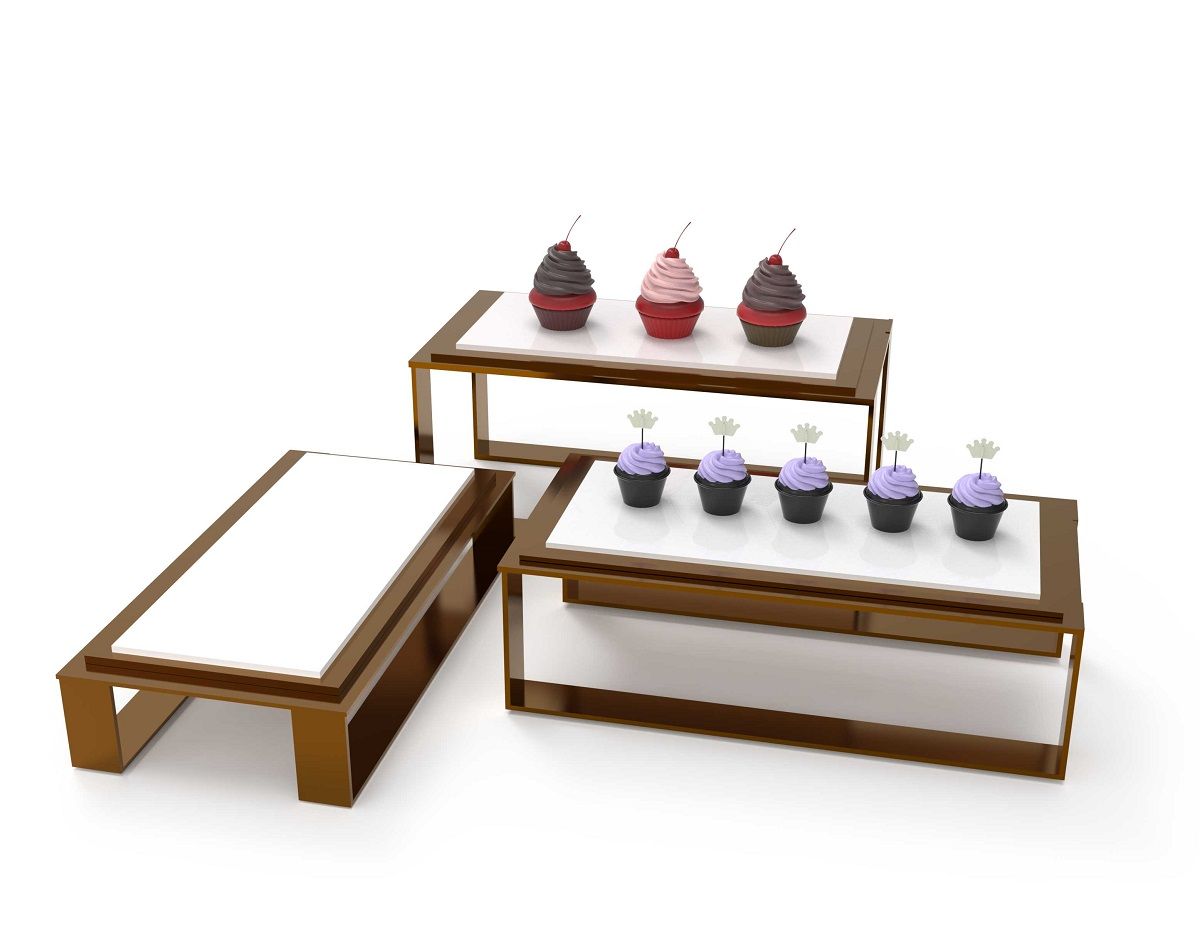 Подставка для выкладки 38*20*10 см  P.L.--Hotelware