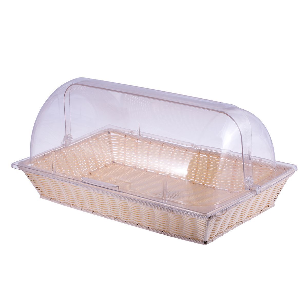 Подставка плетеная с пластиковой крышкой 55*33*26 см, P.L. Proff Cuisine