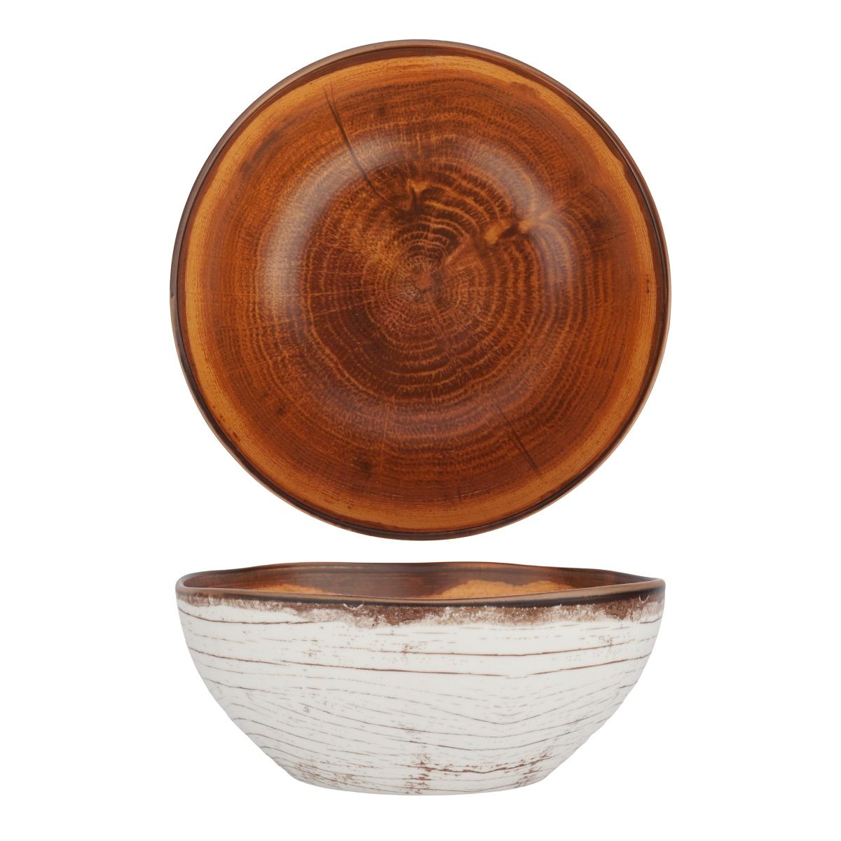 Салатник d=20 см, 1.475л, h=8 см, фарфор P.L. cерия WOOD-FUSION