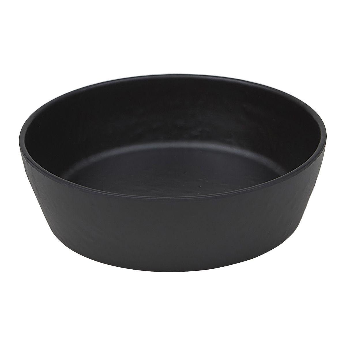 Салатник меламиновый 18*5.3см P.L. BLACK FINISH