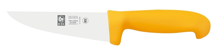 Нож для мяса 150/280 мм. желтый Poly Icel /1/6/