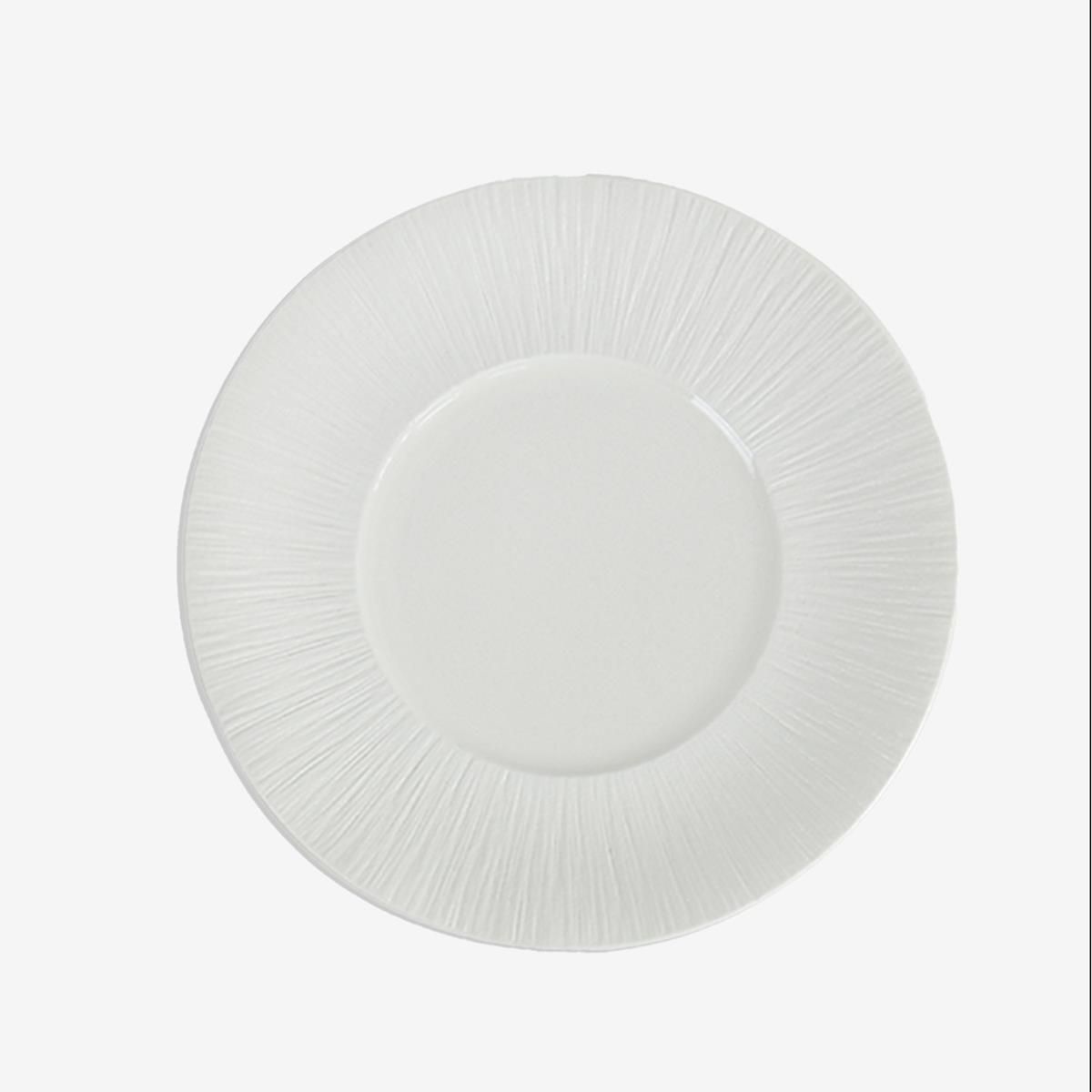 Тарелка мелкая d=22,5см, h=2.7 см, фарфор,серия 