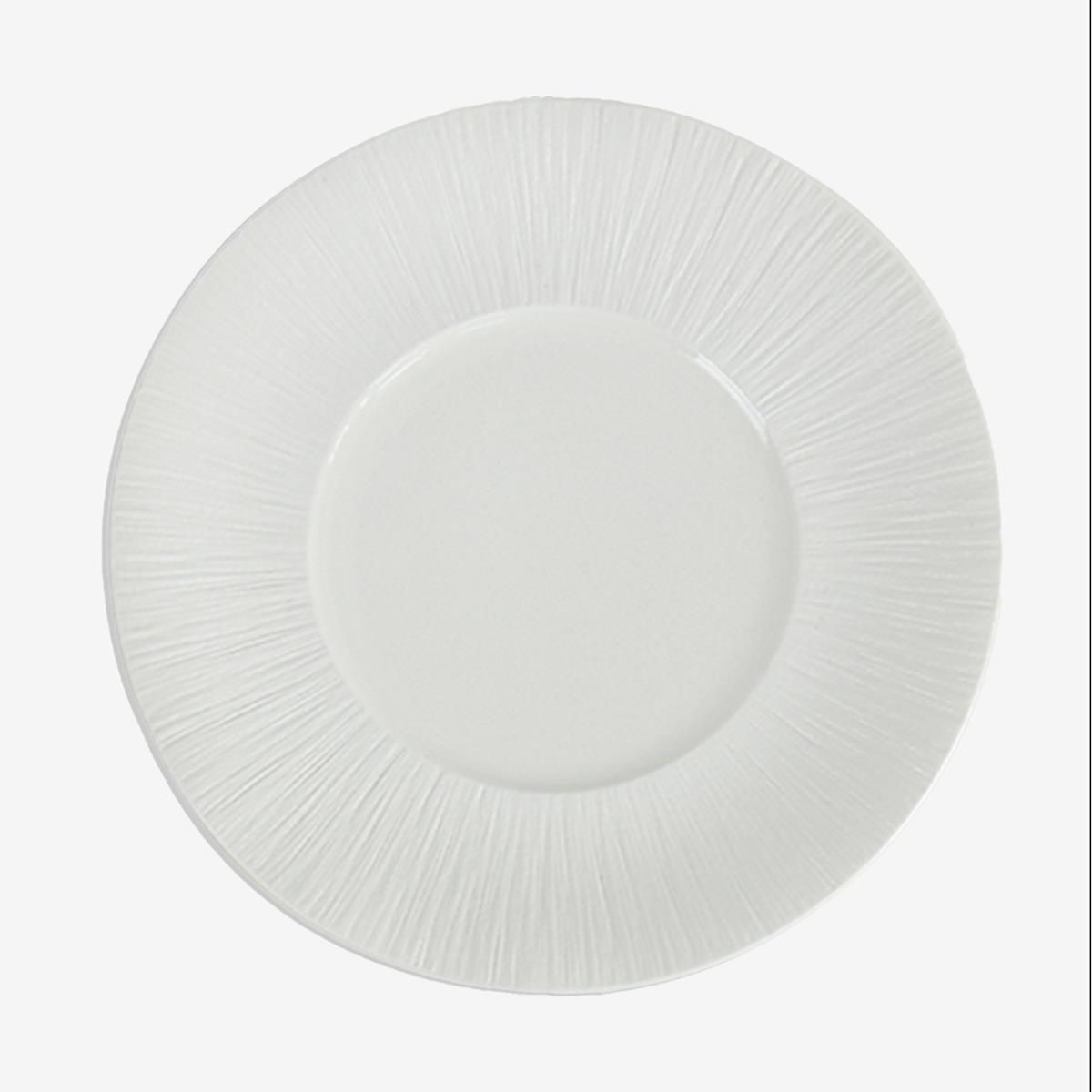 Тарелка мелкая d=28 см, h=2.8см, фарфор,серия 