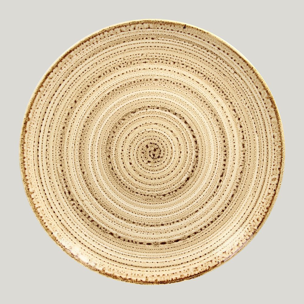 Тарелка RAK Porcelain Twirl Beach плоская 31 см