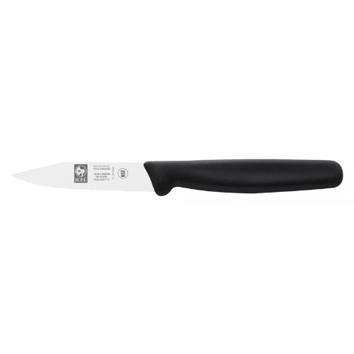Нож для овощей 80/180 мм. черный Junior Icel /1/
